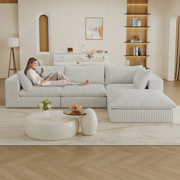 JIYI Modern High-Density Sponge Fabric Sofa Bed Boneless Compressed Vacuum Made in China Living Room Furniture Set