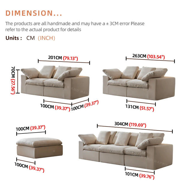 High Density Foam Modern Compress Sofa Vacuum Package Modular Sectional Compressed Sofa Luxury Sponge Living Room Compress Sofas