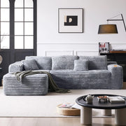 New Boneless Sofa Modular Vaccume Compressed Sofa 3 Seater for Living Room