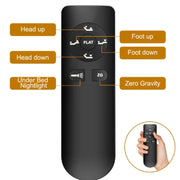 Queen Adjustable Bed Base Frame – Foot Incline, Wireless Remote, USB Ports & Underbed Nightlights