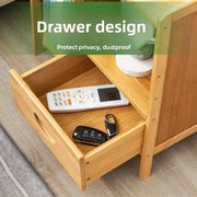 Simple Solid Wood Bedside Table – Small Storage Cabinet, Nordic European Mini Nightstand