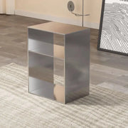 Bedroom Bedside Table Creative Side Cabinet In The Ancient Style of Stainless Steel Shelf Home Landing Multi-storey Storage