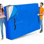 Mattress Bag for Moving and Storage,Heavy Duty Tarp Reusable Mattress Storage Bag,Easy Carrier Mattress Moving Cover