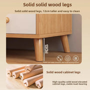 Bedside Table with Drawer – Bedroom Side Cabinet Storage Nightstand