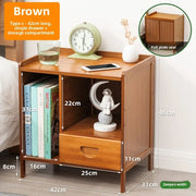 Bedside table simple solid wood small cabinet storage cabinet bedroom bedside simple Nordic European modern mini