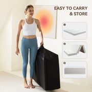 Hcore 1 PC Tri fold Memory Foam Mattress, 6 Inch Fold Up Mattress with Storage Bag, Full Folding Mattress for Floor, Guest Beds