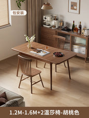 Luxury Minimalist Folding Dining Table – European Style Portable Mesa Dobrável for Kitchen