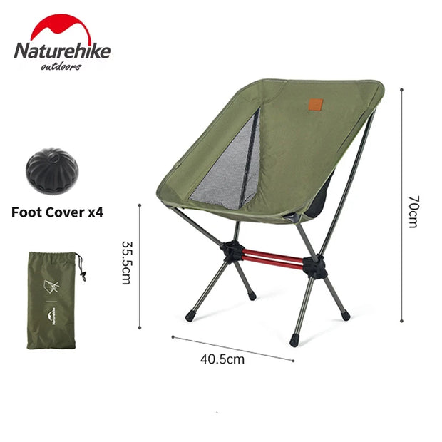 Naturehike Camping Chair Ultralight Portable Folding Chair Travel Backpacking Relax Chair Picnic Beach Outdoor Fishing Chair
