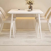 Wooden Nordic Dining Table Rectangle Minimalist Living Room Dining Table Simple Luxury Mesas De Jantar Garden Furniture Sets