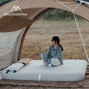 Brushed bed, marble cloud bed, inflatable mattress, tent, outdoor camping, camping household floor bed, air mattress