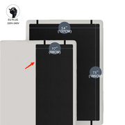 King Size Grounding Mat for Bed – Vegan Leather Conductive Mattress Pad for Better Sleep & EMF Protection