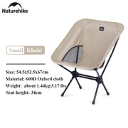 Naturehike Camping Chair Yl08 Ultralight Foldable Moon Chair Outdoor Portable Widened Picnic Chair Folding Travel Beach Chair