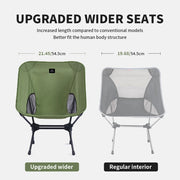 Naturehike Camping Chair Yl08 Ultralight Foldable Moon Chair Outdoor Portable Widened Picnic Chair Folding Travel Beach Chair