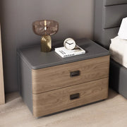 Italian Style Space-Saving Bedside Table – Modern Aesthetic Bedroom Storage Nightstand