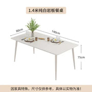 Wooden Nordic Dining Table Rectangle Minimalist Living Room Dining Table Simple Luxury Mesas De Jantar Garden Furniture Sets