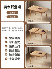 Decoration Dining Table Luxury Style Minimalist Luxury Folding Tables European Simple Mesa Dobravel Portatil Kitchen Furniture