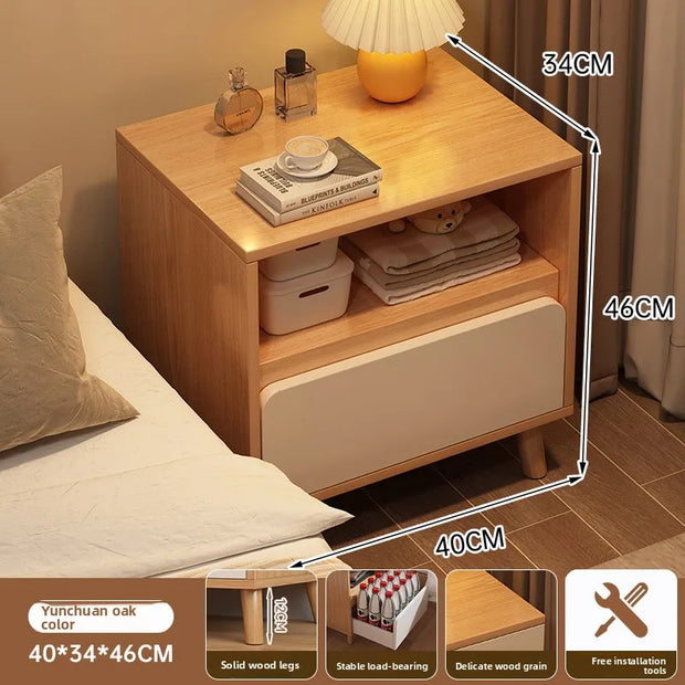 Bedside table Side cabinet Bedroom bedside drawer storage cabinet