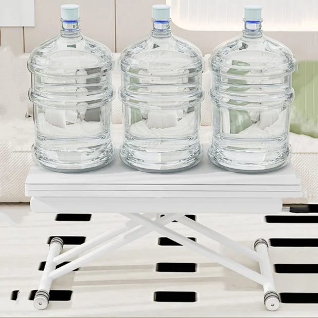 Multifunctional Dining Tables Lifting Folding Restaurant Tables Extendable Room Desk Dual-purpose Rectangular Dining Room Sets