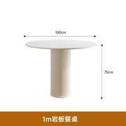 Simple Elegant Portable Modern Nordic Dining Table – Luxury European Mesa de Comedor