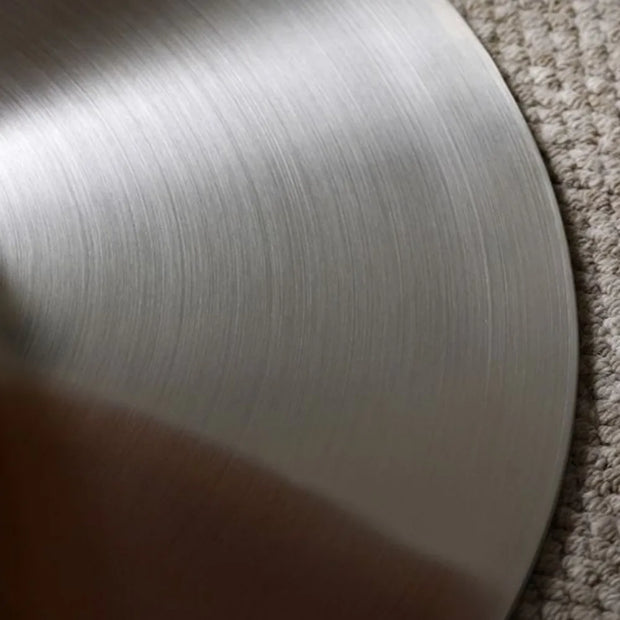 Living Luxury Vintage Wood Round Dining Table – Minimalist Balcony & Breakfast Set