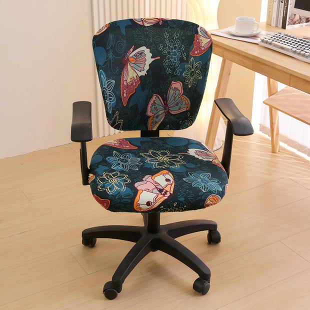 Computer Office Chair Covers Stretch Desk Chair Cover Computer Chair Cover Universal Desk Rotating Chair Slipcovers