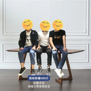 Pure Solid Wood Dining Table – Simple Design for Home & High-End Restaurant Use