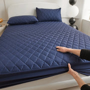 Quilted Thick Waterproof Mattress Cover Mattress Protector Queen King Fitted Sheet Bed Pad Cover Bed Topper ( No Pillow Case)
