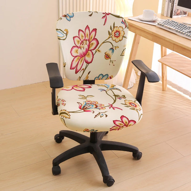 Computer Office Chair Covers Stretch Desk Chair Cover Computer Chair Cover Universal Desk Rotating Chair Slipcovers