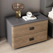 Italian Style Space-Saving Bedside Table – Modern Aesthetic Bedroom Storage Nightstand