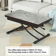 Multifunctional Lifting & Folding Dining Table – Extendable Rectangular Restaurant & Room Desk