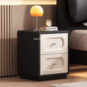 Luxury Minimalist Bedside Table – Nordic Nightstand Dresser with Drawers for Bedroom