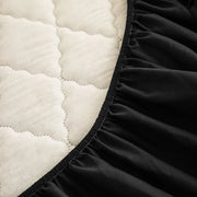 Quilted Thick Waterproof Mattress Cover Mattress Protector Queen King Fitted Sheet Bed Pad Cover Bed Topper ( No Pillow Case)