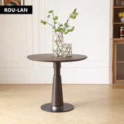 Round Mid-Century Modern Dining Table  Best Choice Products 31.5inSpace-Saving Dinette  Leisure Table for 2 to 4 Person