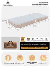 Brushed bed, marble cloud bed, inflatable mattress, tent, outdoor camping, camping household floor bed, air mattress