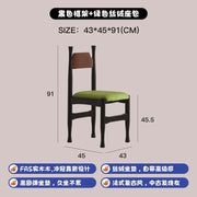 Mid Century Dark Foldable Dining Table – French Chic Vintage with Unique Tall Legs