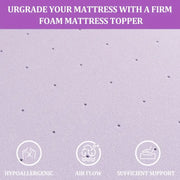 Maxzzz 2inch Mattress Topper, Twin to King, Premium Firm Memory Foam Mattress Topper,Cooling & Gel-infused,High-Density Bed Pads