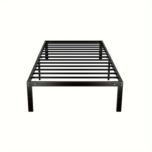 Metal Bed Frame – Sturdy Platform with Storage, No Box Spring Needed (Twin/Full/Queen/King)